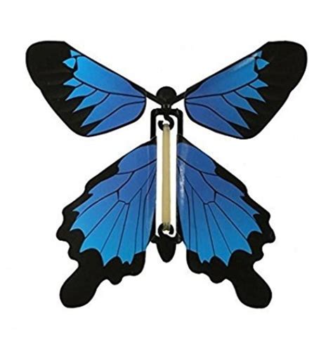 The Magic Flying Butterfly as a Decorative Ornament